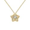 diamond pendant necklace gold